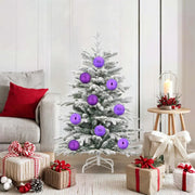 Set di palline di Natale XL 15 pcs Lillà Plastica