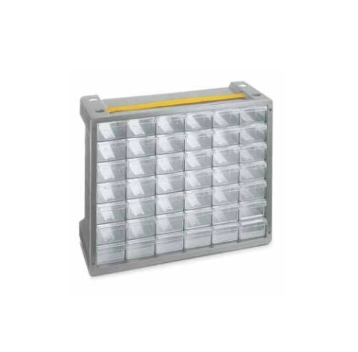 Terry Store-Age Poker Scatola per minuteria Grigio, Trasparente