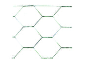 RETE TRIPLA TORSIONE ZINCATA DOPO LA TESSITURA- maglia 51/4 spessore filo ø mm.0,8 mt.50 cm.200h. - 1 rotolo T-REX