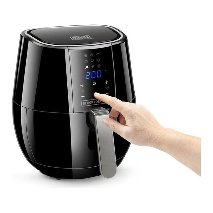 Black and Decker BXAF3500E Friggitrice ad aria 3.5 L 1500W 9 programmi Display Touch colore Nero