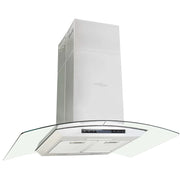 Cappa aspirante a isola con touchscreen LCD e sensore 90 cm 756 m³/h LED 02_0005853