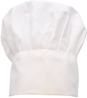 Cappello da Cucina in Pizzo Elastico - Bianco - Accessorio Cucina - Costume da Cucina - Uniforme del Cuoco - Disegno Comodo - Cappello da Cuoco