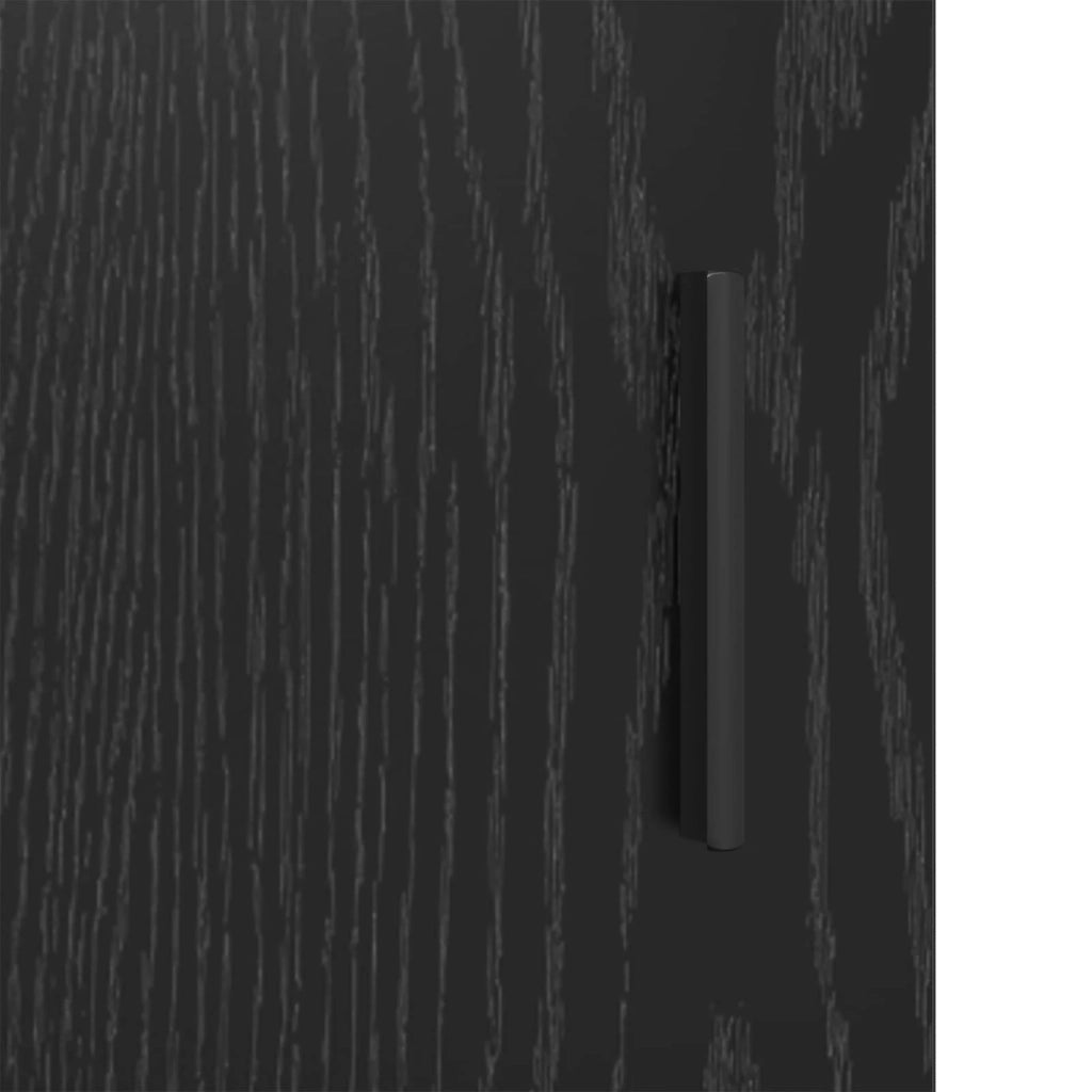 Set di mobili per il bagno 3 pz Rovere Nero 60 x 33 x 60 cm 3402368