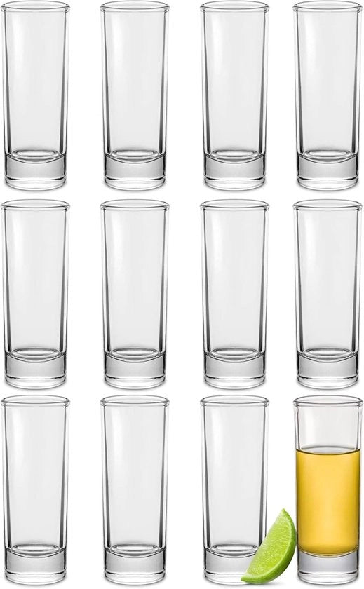 Ciotole in vetro alto - Resistenti al lavastoviglie - 12 pezzi