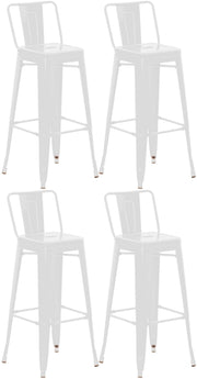 Set di 4 sgabelli da bar Mason 10