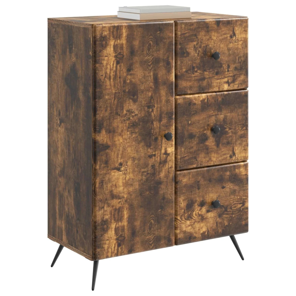 Credenza Rovere Fumo 66 x 34,5 x 90 cm Legno ingegnerizzato