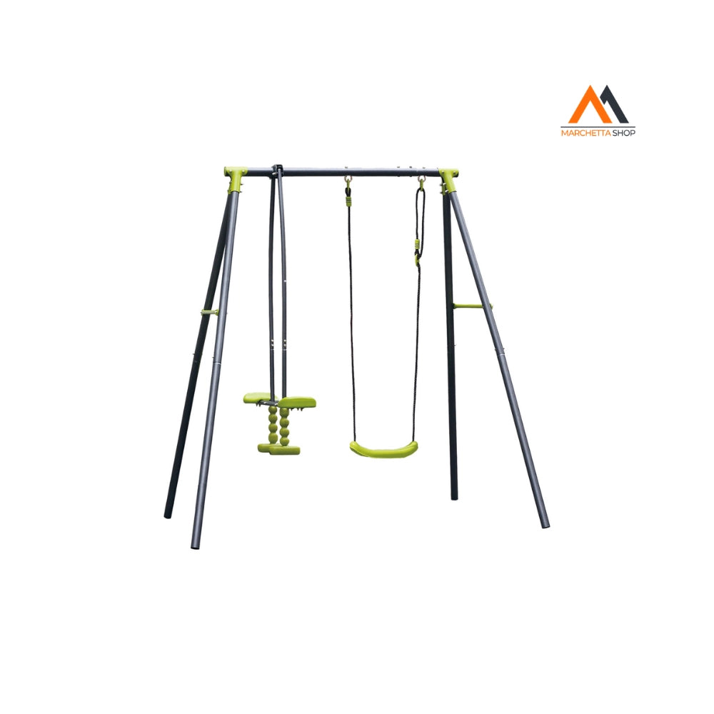 ALTALENA CON CAVALCABILE 'BABY SWING SET' 3 posti - cm 269 x