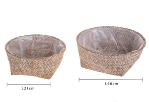 Set 4 Ciotole Contenitore Larghezza cm2