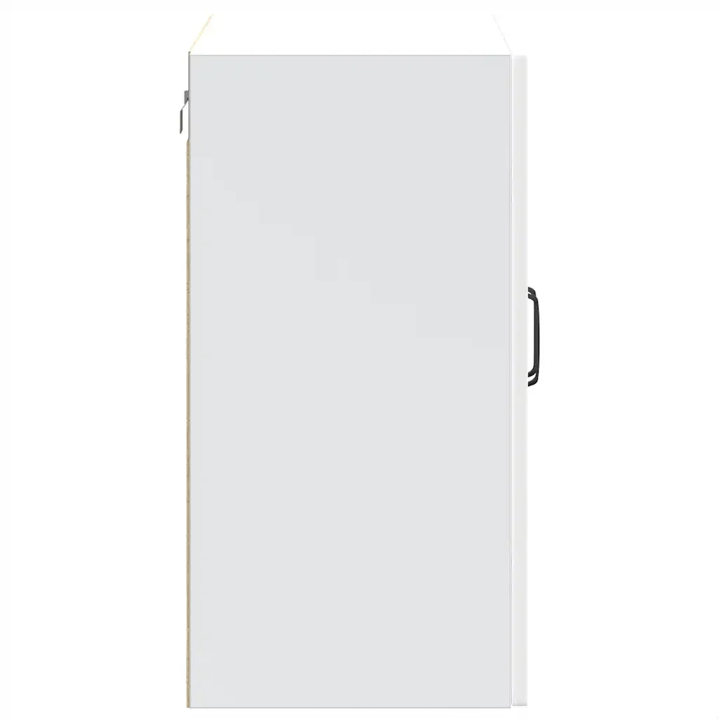 Pensile da cucina moderno 80 x 31 x 60 cm ampio spazio contenitivo stile pulito legno bianco 02_0050012