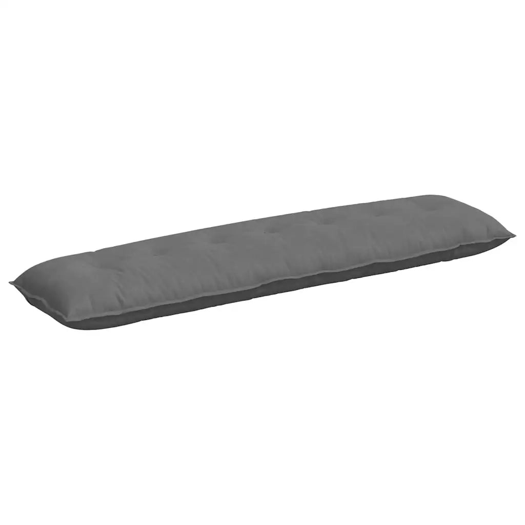 Cuscino per Schiena Grigio scuro 200 x 50 cm 42014990