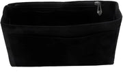 Organizzatore per Borsa in Pelle, Materiale in Pelle, morbido e non dannoso, Nero, Dimensioni M