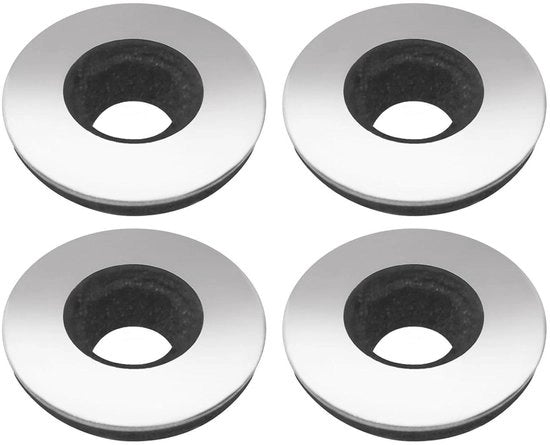 100 pezzi di guarnizione di raccordo in acciaio inossidabile neoprene EPDM - per viti autoalloggianti - 16 mm OD 63 mm ID 25 mm di spessore