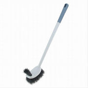 Trade Shop - Scopino Per Wc Doppio Lato Strumento Pulizia Bagno Con Manico Lungo 48 Cm 87618 -