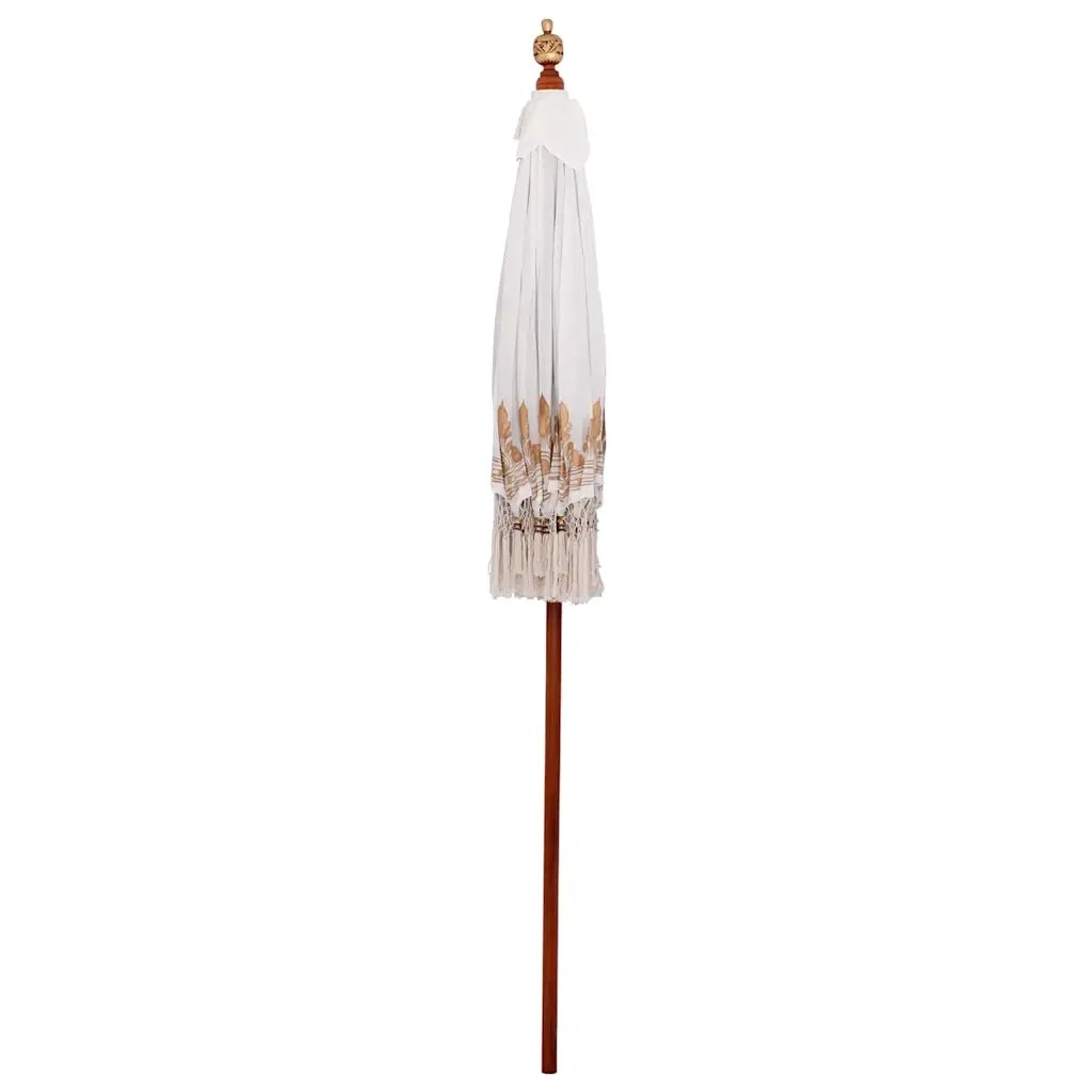 Parasol-Ombrellone da giardino Balinese Crema 190 x 190 x 260 cm 695169