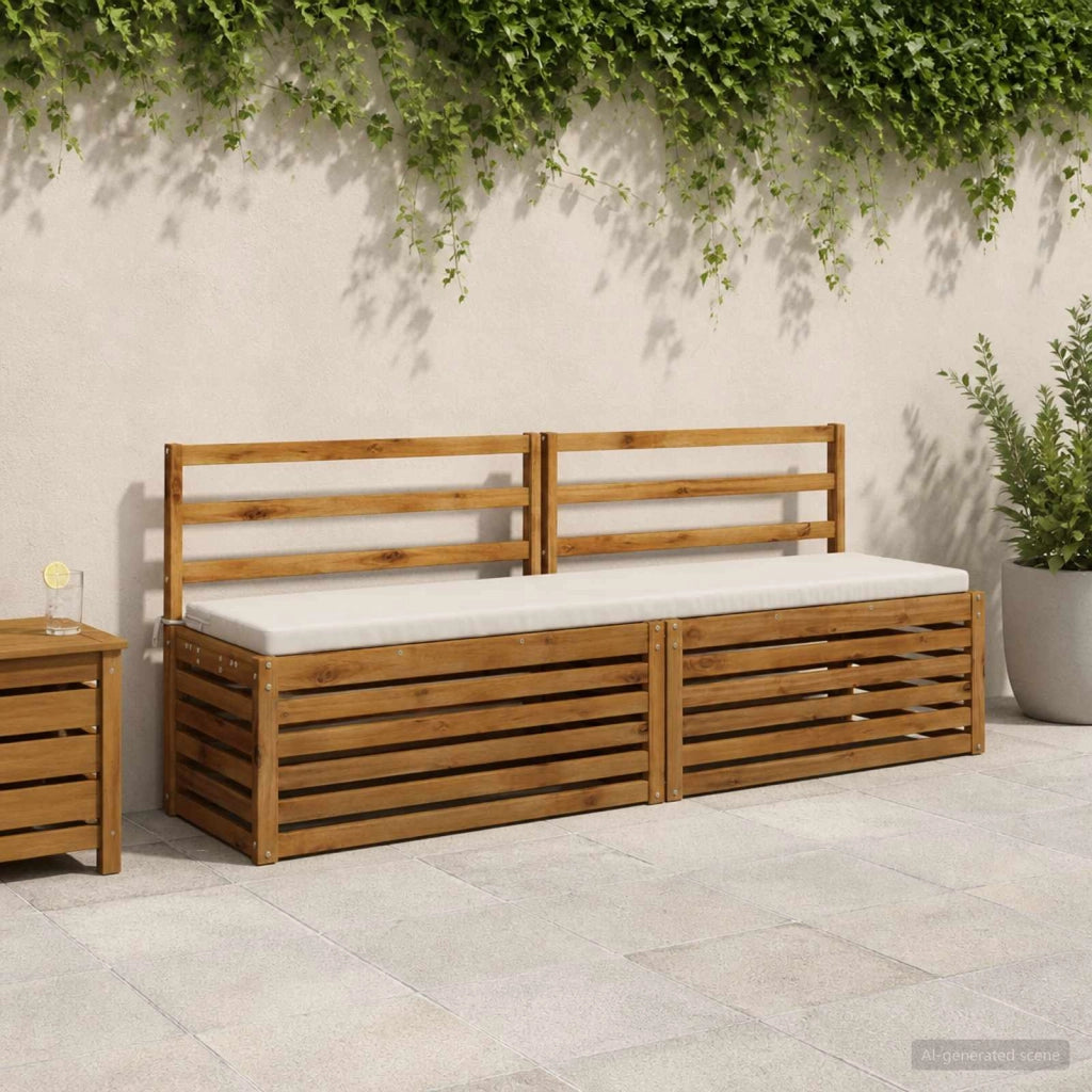 Cuscini per Panchina a 2 Pezzi SOEST 2 pz 100% Poliestere 949203