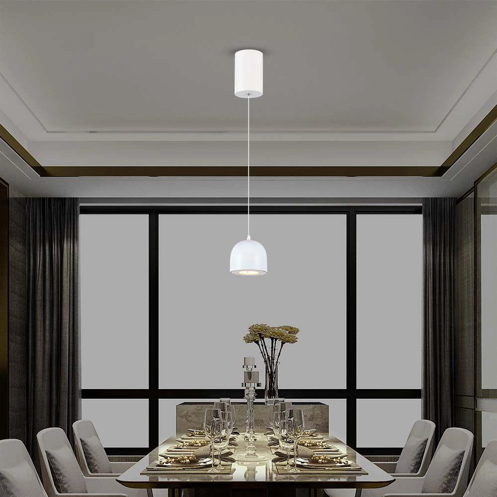 Lampada a sospensione LED 3000K touch bianca V-TAC VT-7795