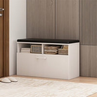 Scarpiera Bianca 85x35x46 cm Ideale per Ingresso