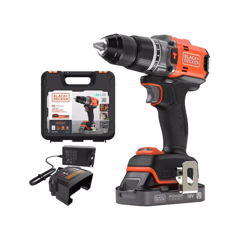 TRAPANO B+D 18VP BRUSHLESS  BLD683D1XK- 1,0 pz