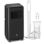 Condizionatore Portatile 950W con 5 Modalità e 3 Velocità, in Plastica ABS e Acciaio, 33x28x70.4 cm, Nero