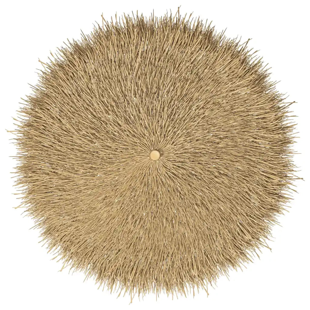 Parasole in Bambù con Copertura con Foglie di Banana 210 cm 43160