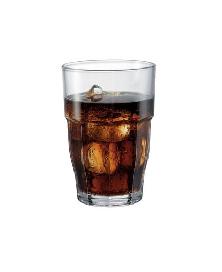 Set 36 Bicchiere rock bar acqua spremute o succhi impilabili 27 cl bormioli