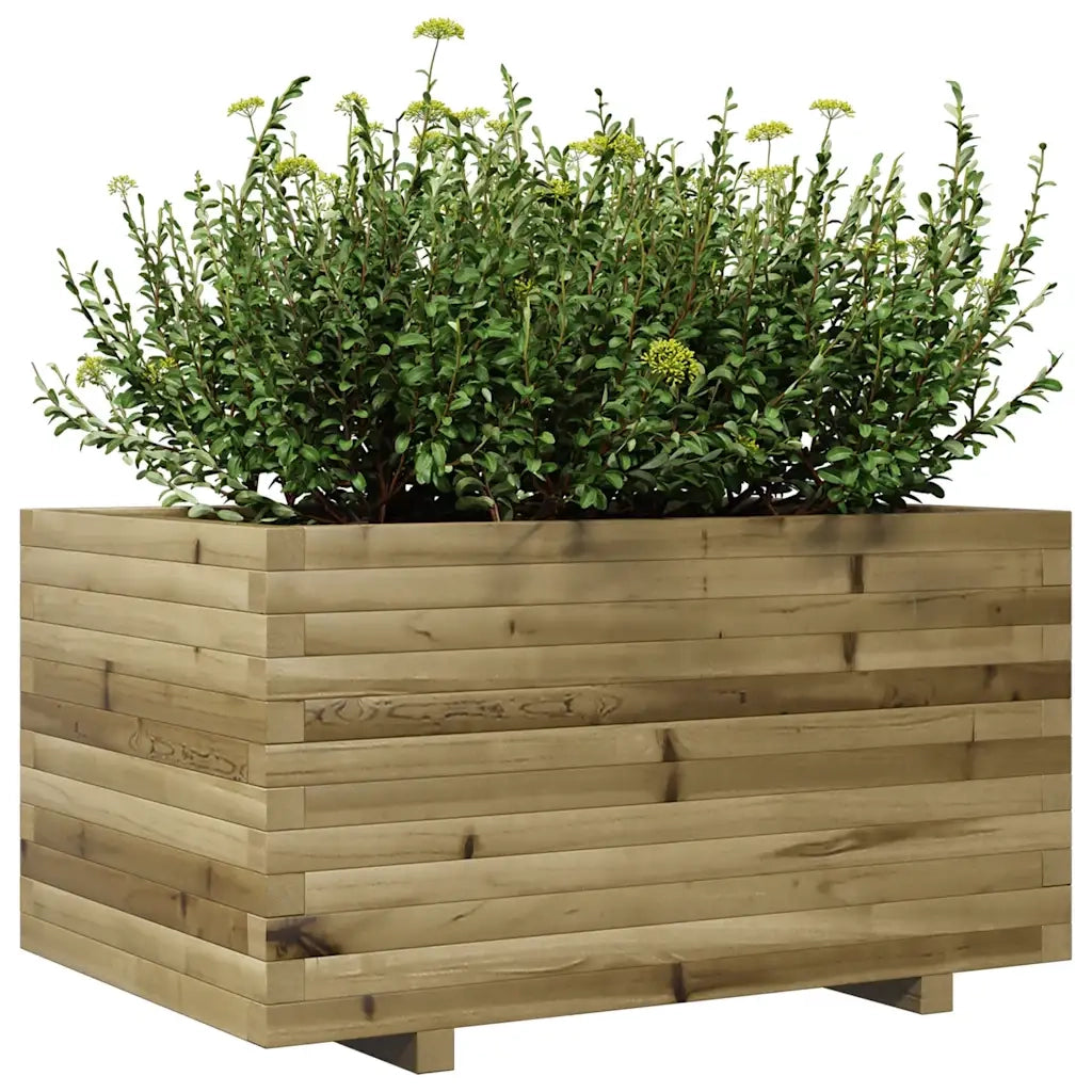 Fioriera da Giardino 90x60x49,5 cm in Legno di Pino Impregnato 847387