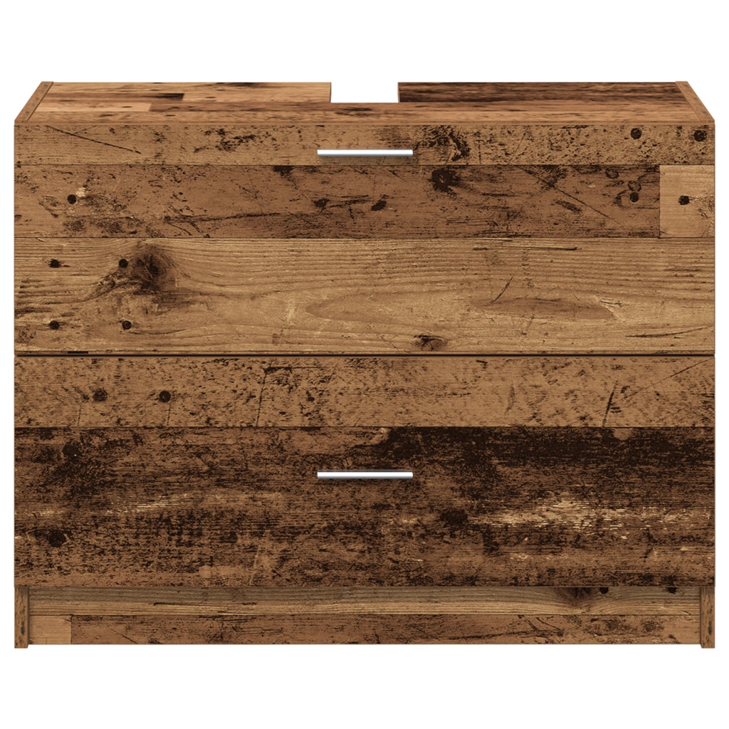 Mobile lavabo Legno Vecchio 78x37x59 cm Legno ingegnerizzato