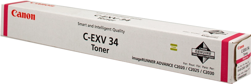 Canon C-EXV 34 cartuccia toner 1 pz Originale Magenta