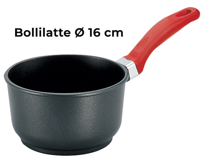 Batteria di Pentole 7 Pezzi in Alluminio Pressofuso Antiaderente Olympia Love