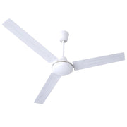Ventilatore da soffitto industriale zephir zfs8120 70w bianco 3 pale *** diametro 120 centimetri, confezione 1