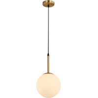 Lampada Da Soffitto Di Vetro Bianco APP431-1CP