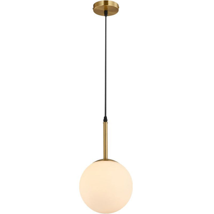 Lampada Da Soffitto Di Vetro Bianco APP431-1CP