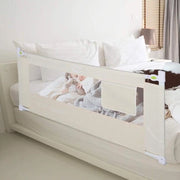 Culla pieghevole per bambini 68 cm - 150cm 180cm 200cm - apribile verticalmente - 8 livelli di regolazione - protezione del letto - protezione del bambino - rete di protezione per bambini (180cm)