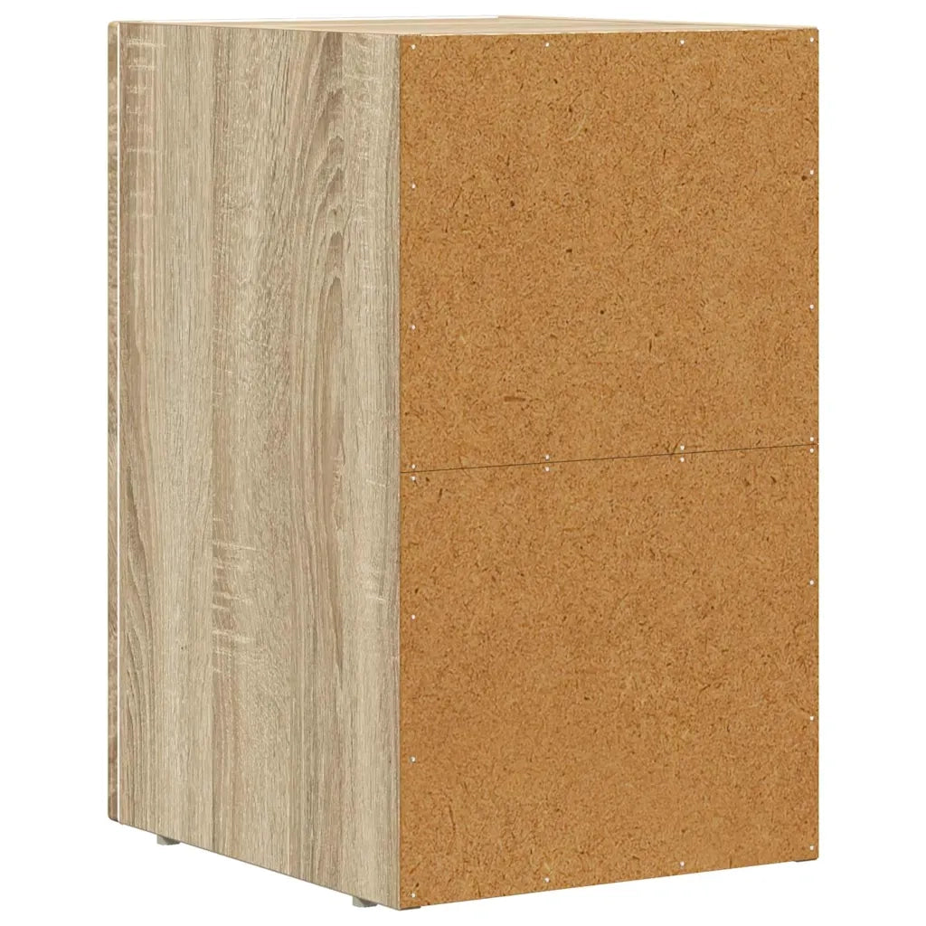 Comodino ELST Rovere Sonoma 29,5 x 33,5 x 50 cm 891228