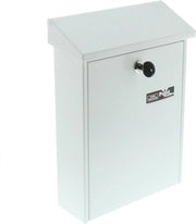 Tettoie pluviometro pieghevole formato DIN B5 in acciaio inox bianco - Daily 5861 - piastrina per busta postale