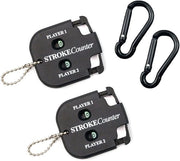 Contatore Punteggi Golf - per 2 giocatori - con chiodi a V - indicatore risultati golf con chiodi a V