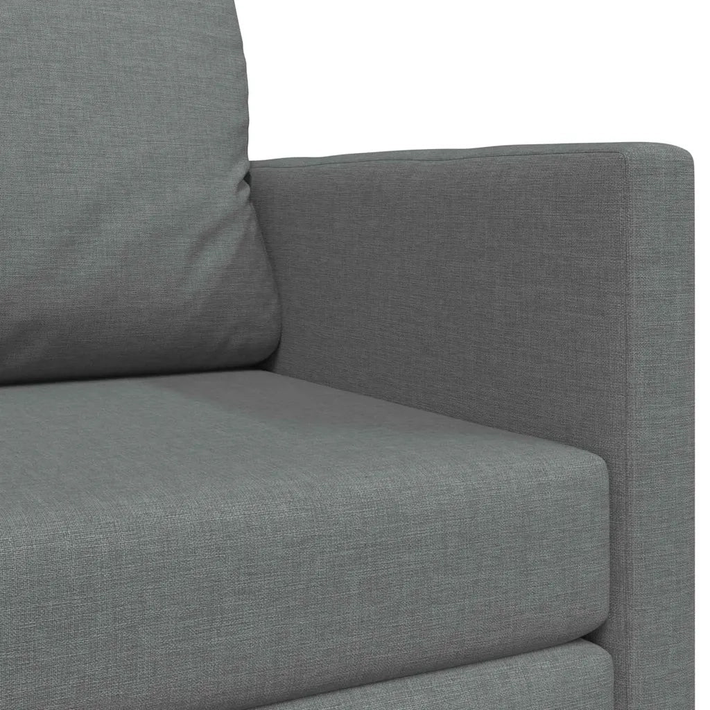 Divano letto 110cm Grigio scuro Tessuto 4106692