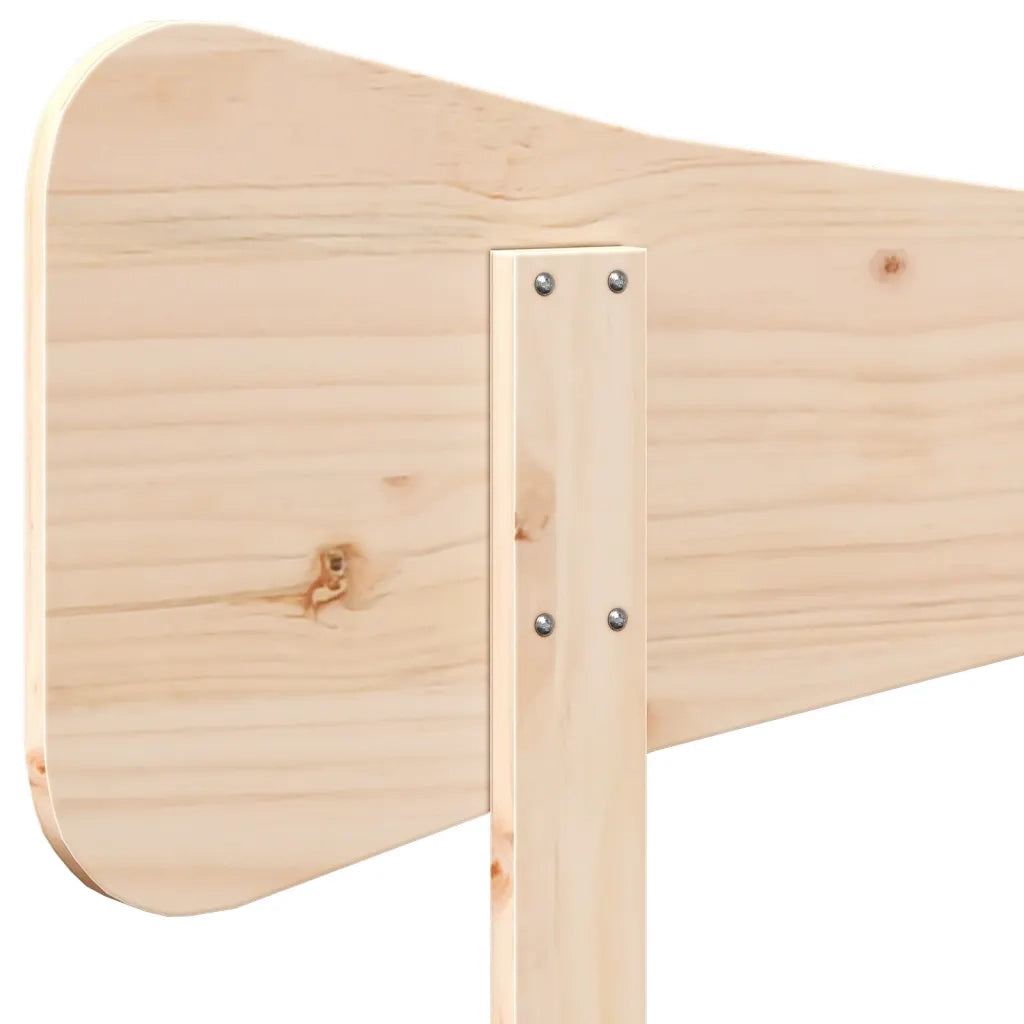 Testiera | Testata 120 cm in Legno Massello di Pino