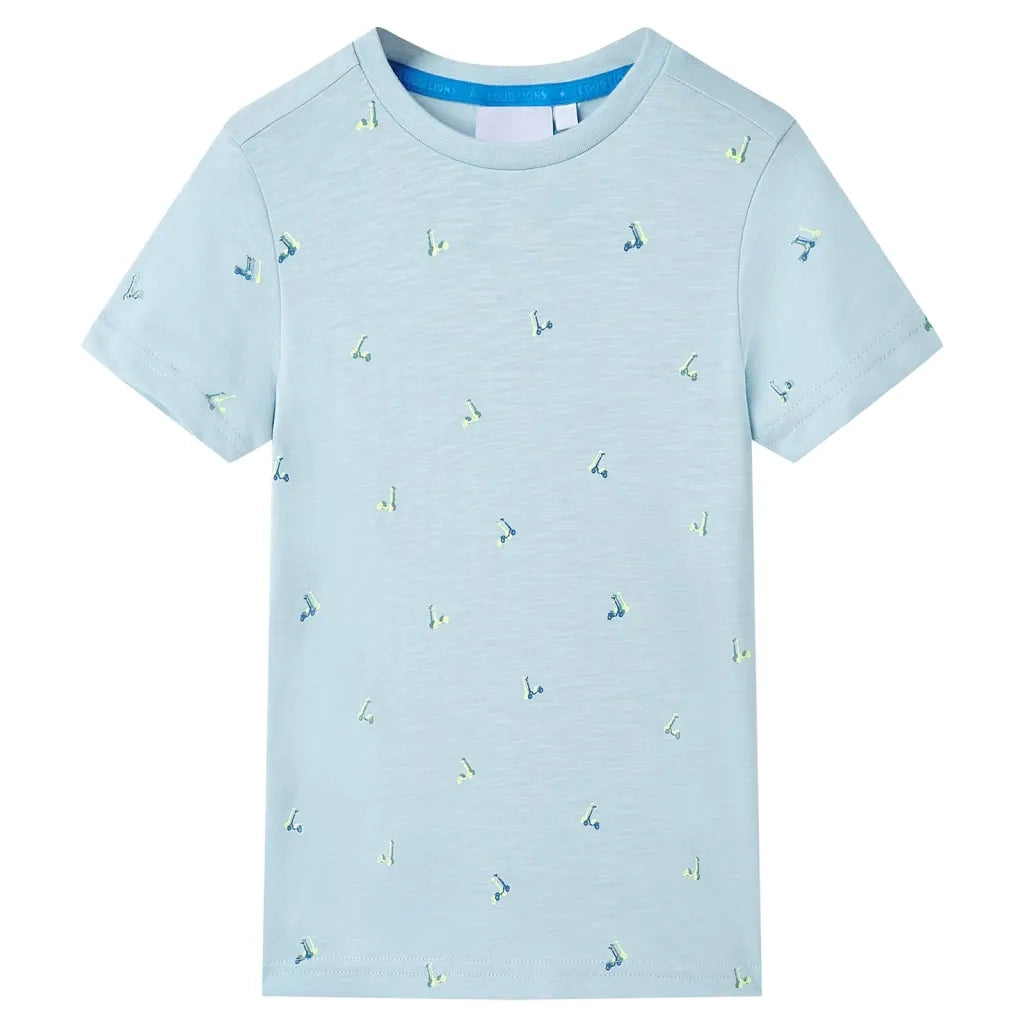 Maglietta da Bambino Azzurra 140cod mxl 134816