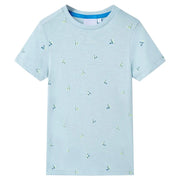 Maglietta da Bambino Azzurra 140cod mxl 134816