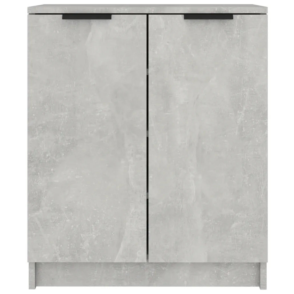Scarpiera Grigio Cemento 59x35x70 cm in Legno Multistrato 811425