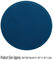 Sottopiatto termoresistente - materiale siliconico - superficie antiscivolo - disegno a ghigliena - 30 cm - facile da pulire - placemat