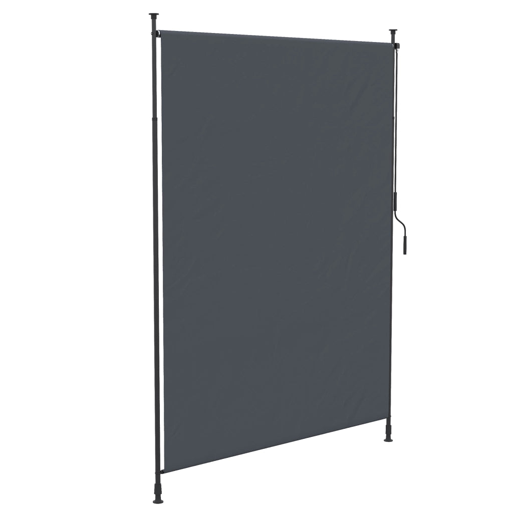 Tenda laterale per terrazzo senza buchi ¨C zephmum ¨C grigio 2x2,15-3,05 m