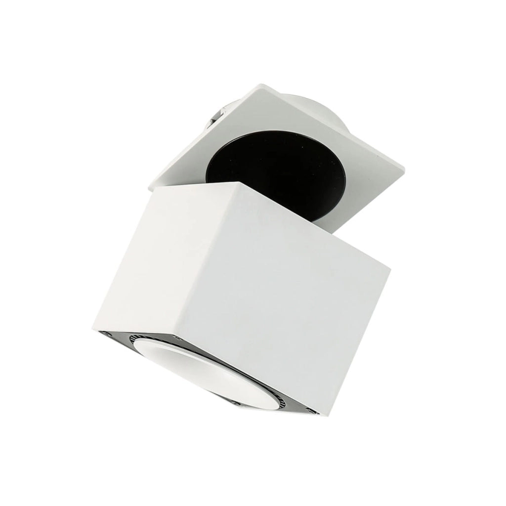 Italux Sevilla faretto incasso quad. orientabile 28W 4000K bianco