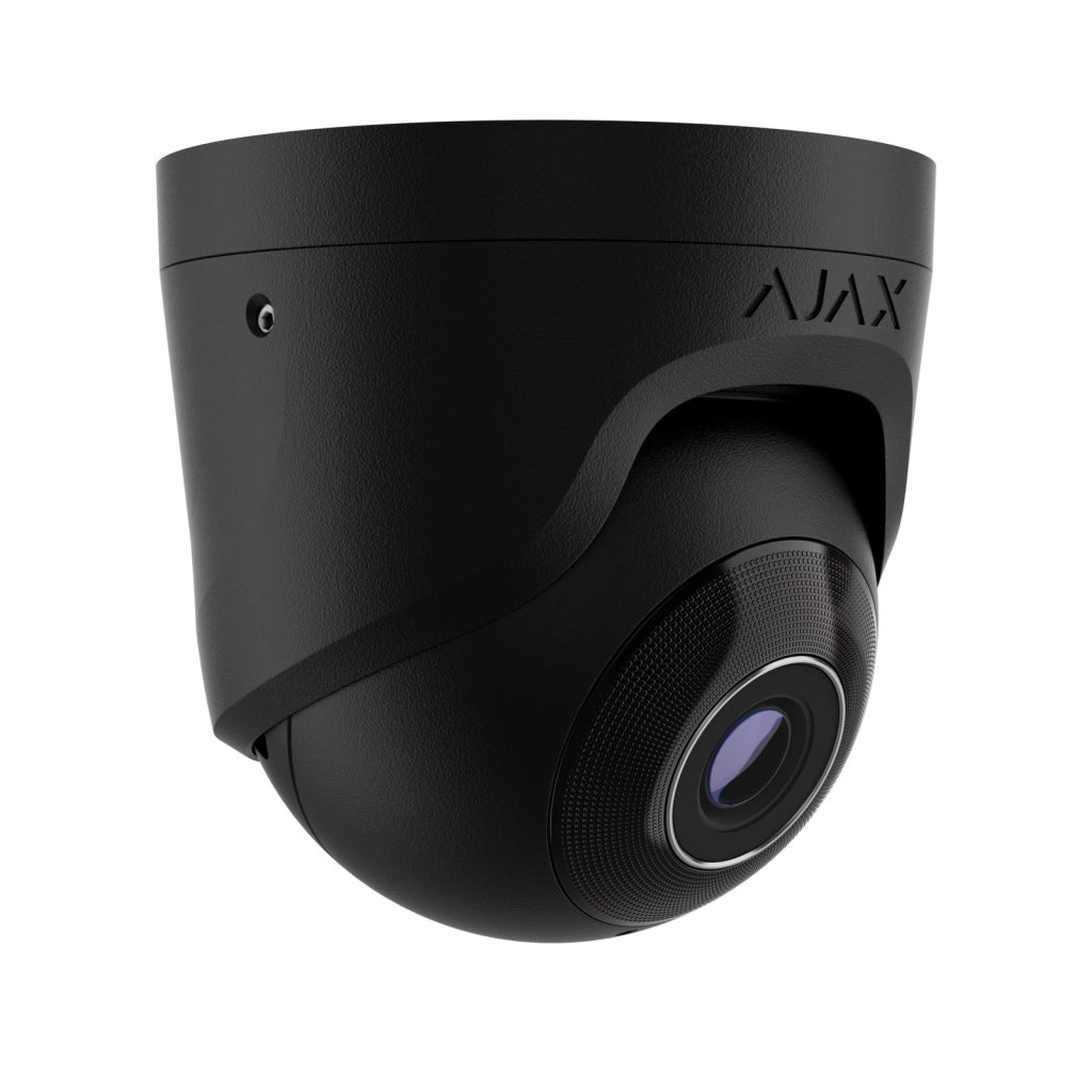 Ajax Telecamera Turret HL 8Mp 4mm Ip PoE Turretcam Nero