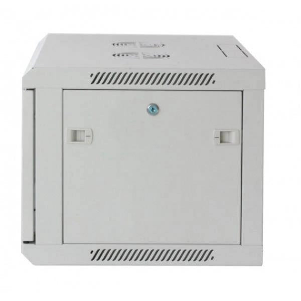 Armadio Rack 19'' a muro 9 unità sezione unica prof. 450 Grigio