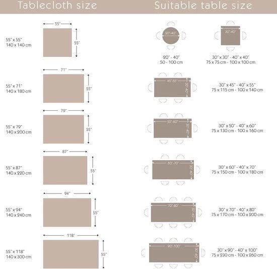 Tavolo da pranzo impermeabile a strisce rosa 140x180cm