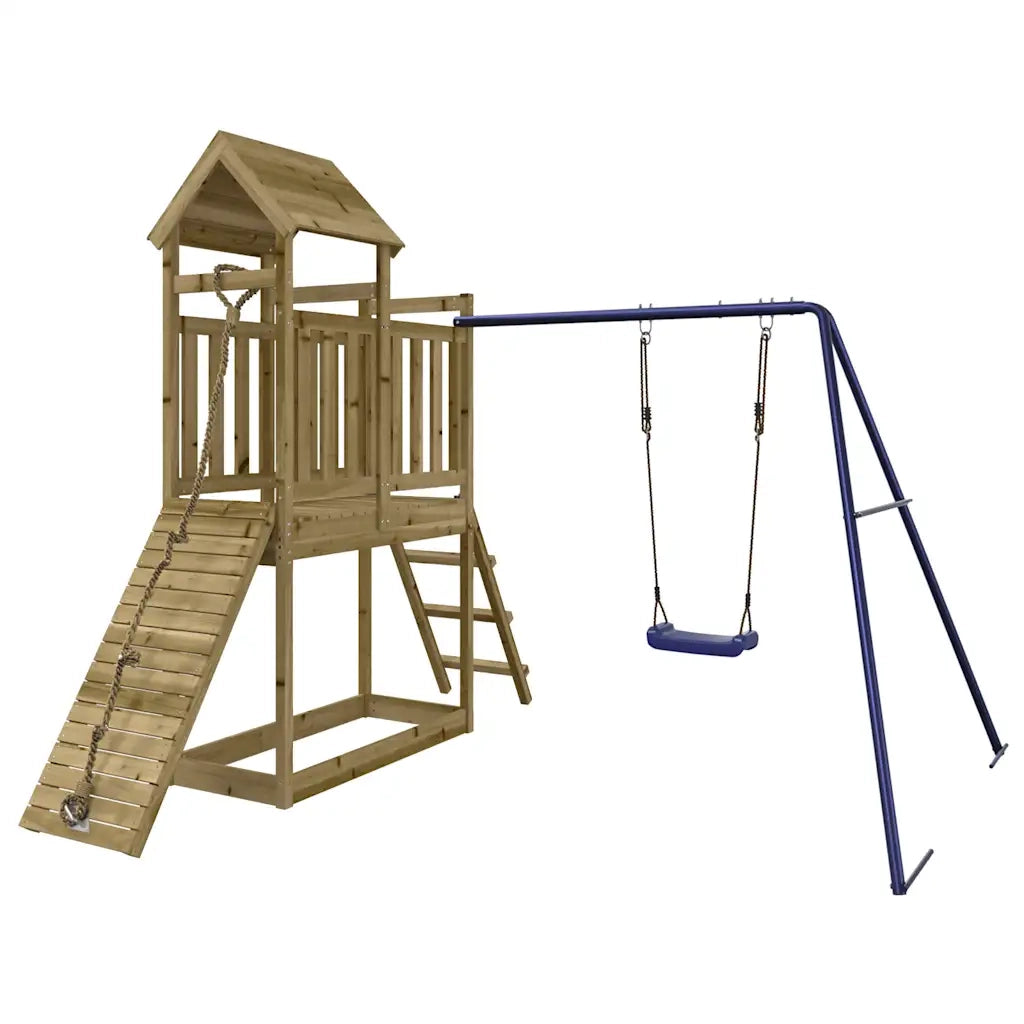 Set da Gioco da Esterno in Legno di Pino Impregnato CFW6032717