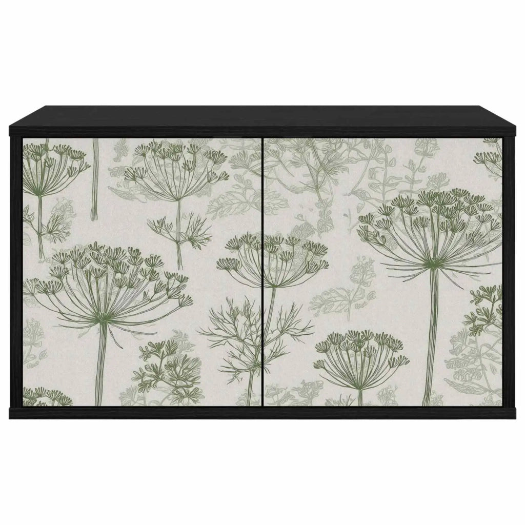Mobile TV da Parete GOTHA 69 x 33 x 40 cm Rovere Nero 8007148
