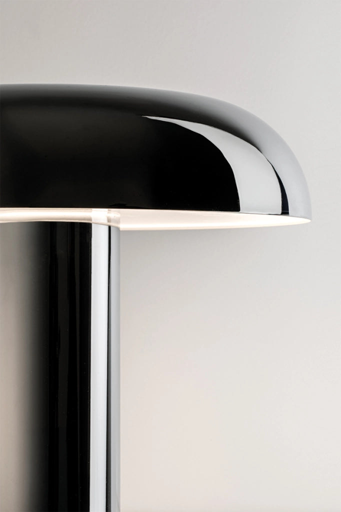 Lampada da Tavolo NOXA LED 16W Dimmerabile Touch 3000K Finitura Cromo - Illuminazione Elegante per Interni - Rossini Group